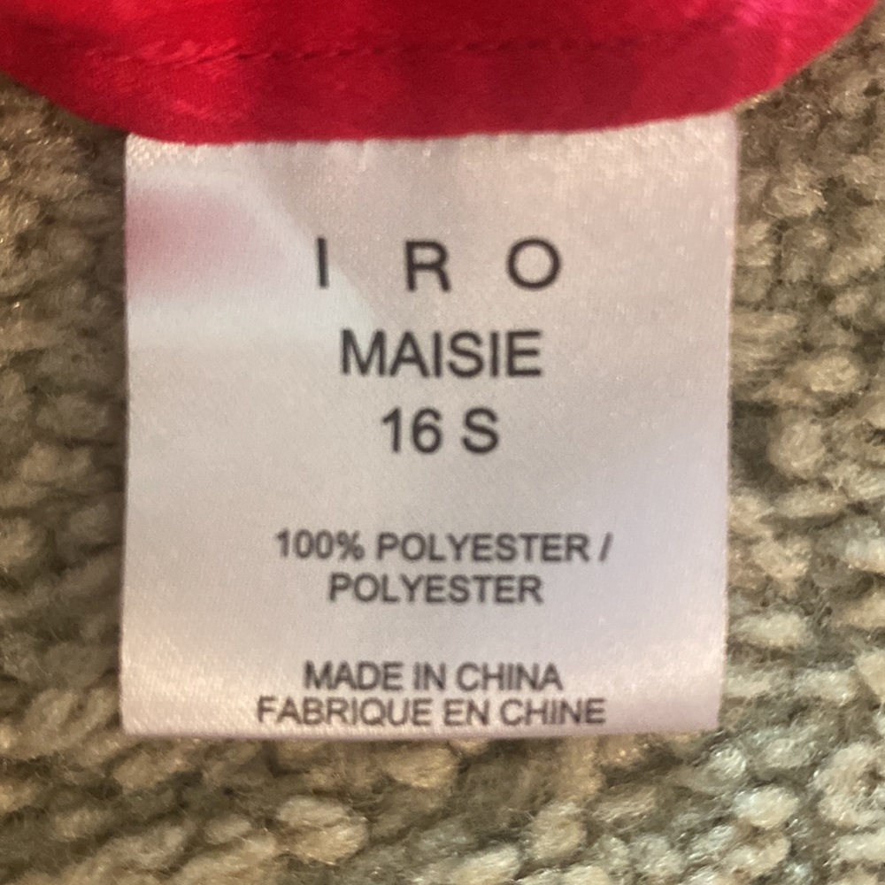IRO Maise Pink Cami size L - Picture 4 of 6